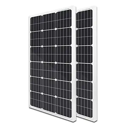ECO-WORTHY 200 Watts 100 Watt Mono Solar Pane - 2pcs