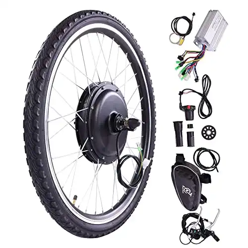 Sandinrayli 26 Rear Wheel 48V 1000W Ebike Conversion Kit