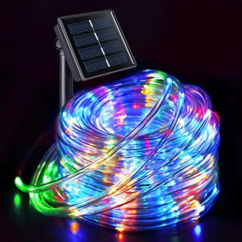 JMEXSUSS LED Solar Rope Lights