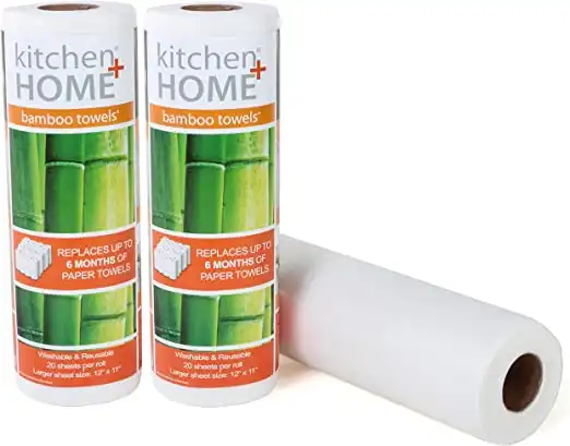 Kitchen + Home Reusable Bamboo Towels