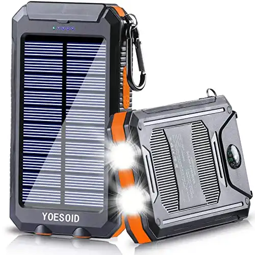 YOESOID Portable Solar Power Bank