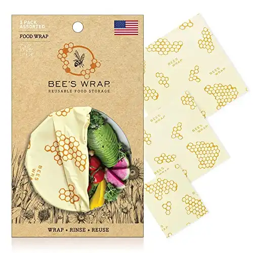 Bee s Wrap Reusable Food Wraps - 3 Pack