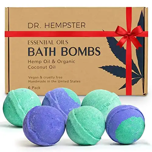 Dr. Hempster Natural Bath Bomb Gift Set