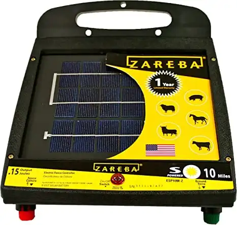 Zareba Solar Electric Fence Charger