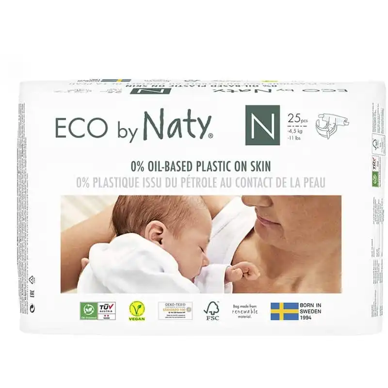 Eco by Naty Biobased Newborn Diapers