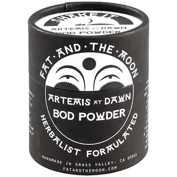 Fat and the Moon Artemis at Dawn Scented Body Powder