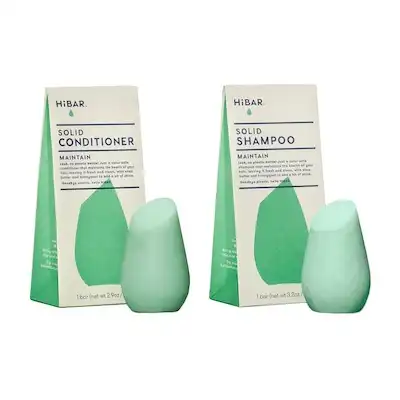 HiBAR Maintain Shampoo + Conditioner Bars