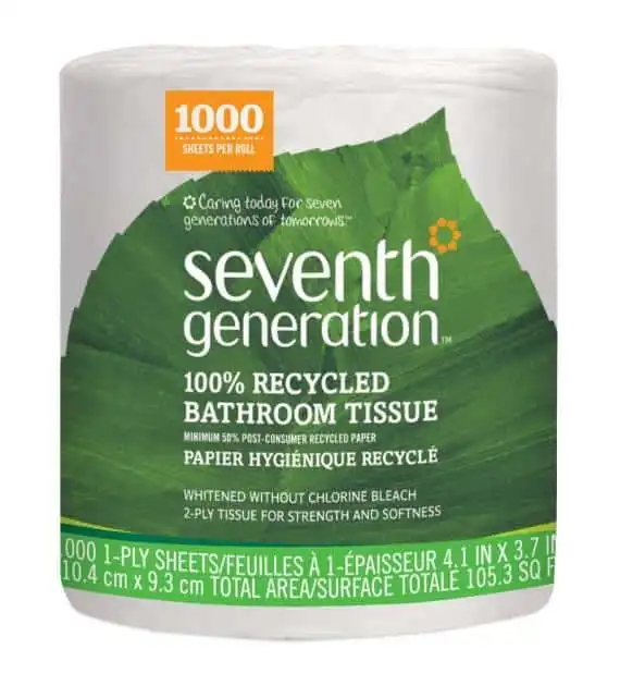 Seventh Generation 100% Recycled Bathroom Tissue